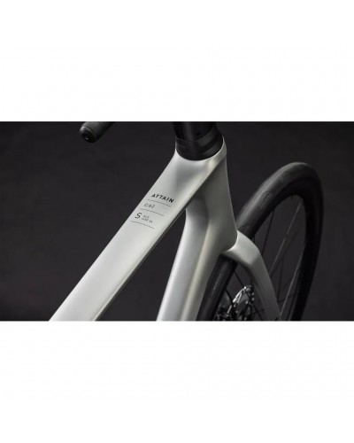 Cube Attain C:62 SLX Shimano 105 Di2 12sp, Sleekgrey/Prism (2026)