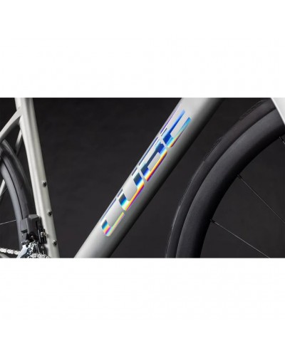 Cube Attain C:62 SLX Shimano 105 Di2 12sp, Sleekgrey/Prism (2026)