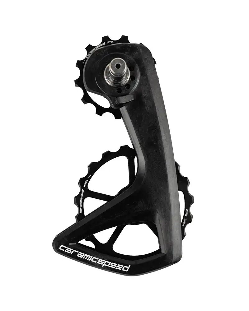 Pata de cambio CyclingCeramic Aéro pour Shimano 12v - Peso: 110 gramos