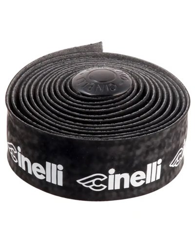 Cinelli Velvet Logo Handlebar Tape, Black