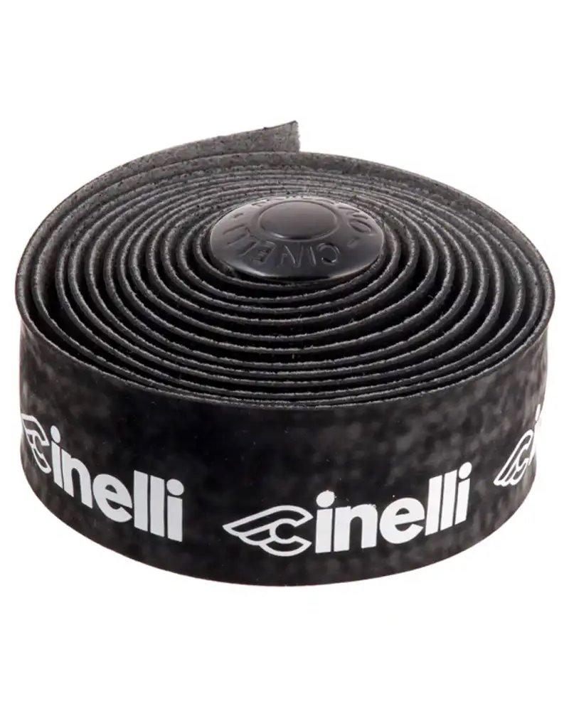 Cinelli Velvet Logo Handlebar Tape, Black