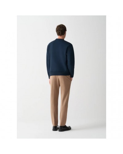 Colmar Felpa Girocollo Logata Uomo, Navy Blue