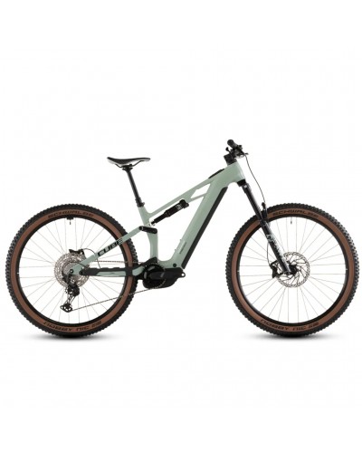 Cube Stereo Hybrid One44 HPC Race 800 29" e-MTB Shimano XT 12sp Bosch CX 800Wh, Driedherbs/Black