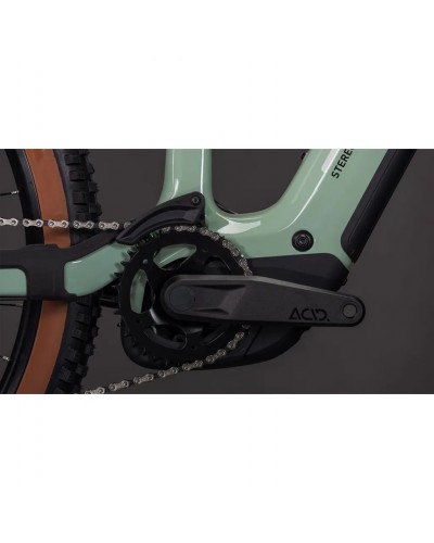 Cube Stereo Hybrid One44 HPC Race 800 29" e-MTB Shimano XT 12v Bosch CX 800Wh, Driedherbs/Black