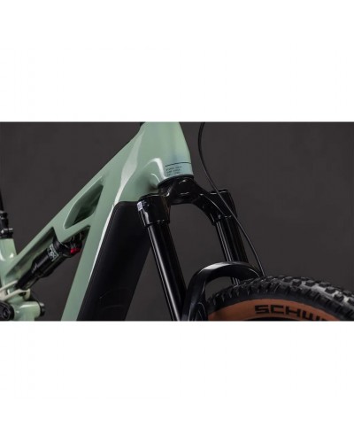 Cube Stereo Hybrid One44 HPC Race 800 29" e-MTB Shimano XT 12v Bosch CX 800Wh, Driedherbs/Black