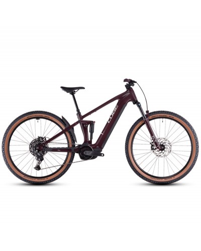 Cube Stereo Hybrid One22 Pro 800 27.5" e-MTB Shimano Cues 10v Bosch CX 600Wh, Amarone/Grey