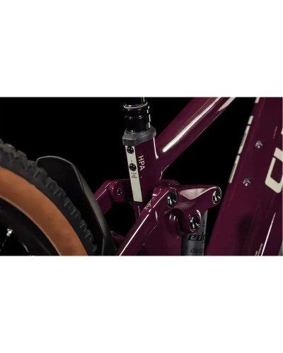 Cube Stereo Hybrid One22 Pro 800 27.5" e-MTB Shimano Cues 10v Bosch CX 600Wh, Amarone/Grey