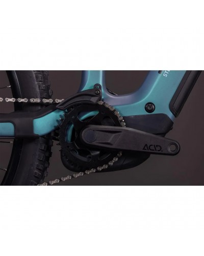 Cube Stereo Hybrid One44 HPC Race 800 29" e-MTB Shimano XT 12v Bosch CX 800Wh, Smaragdgrey/Prism