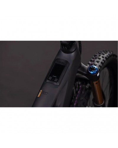 Cube Stereo Hybrid One77 HPC AT 800 27.5"/29" e-MTB Shimano XT Di2 12sp Bosch CX 800Wh, Carbon/Gold