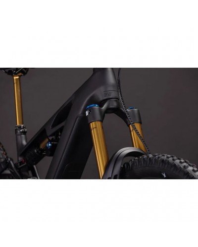 Cube Stereo Hybrid One77 HPC AT 800 27.5"/29" e-MTB Shimano XT Di2 12sp Bosch CX 800Wh, Carbon/Gold