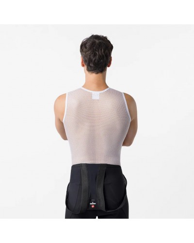 Castelli Core Mesh 3 Maglia Intimo Smanicata Uomo, Bianco