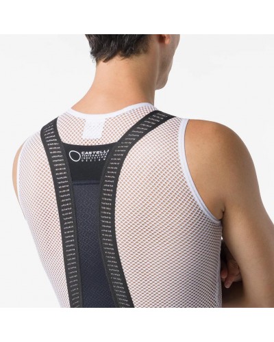Castelli Core Mesh 3 Men's Sleeveless Cycling Jersey, White