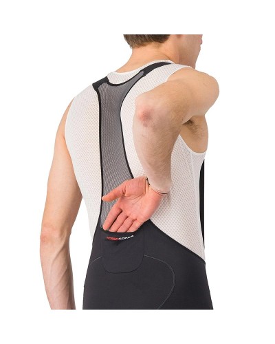 Castelli Free Aero Race S Bibshort Rosso Corsa Salopette Corta Uomo, Nero (Fondello X2 Air)