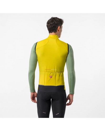 Castelli Perfetto Air Rosso Corsa Gilet Uomo, Mango Mojito