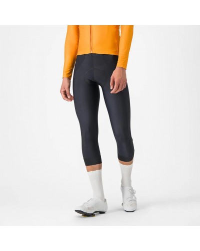 Castelli Entrata 2 Bibknicker Salopette 3/4 Uomo, Nero (Fondello Kiss Air2)
