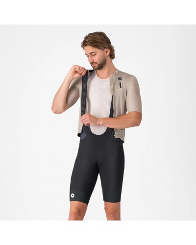 Castelli Endurance 4 Men's Cycling Bibshort, Black (Progetto X2 Air Seamless Pad)