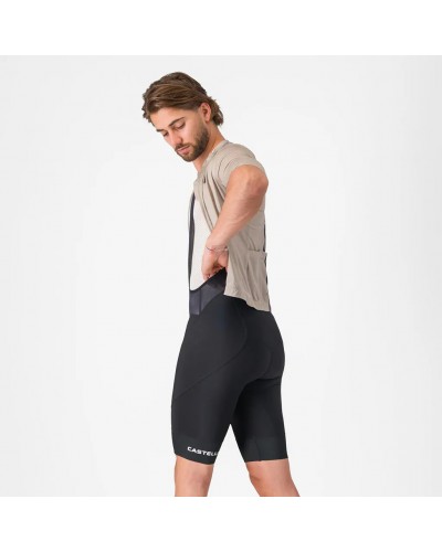 Castelli Endurance 4 Men's Cycling Bibshort, Black (Progetto X2 Air Seamless Pad)