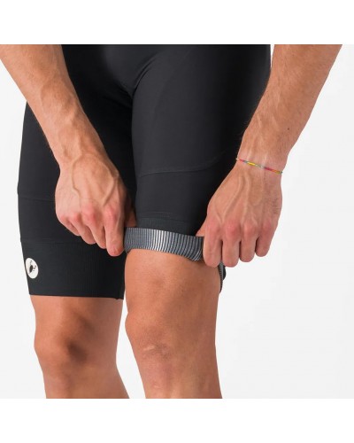 Castelli Endurance 4 Salopette Corta Uomo, Nero (Fondello Progetto X2 Air Seamless)