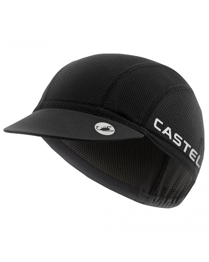 Castelli A/C 3 Cappellino Ciclismo, Nero (Taglia Unica)