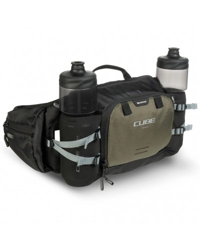 Cube Vertex 3 TM Hydratation Compatible Hipbag, Redgreen