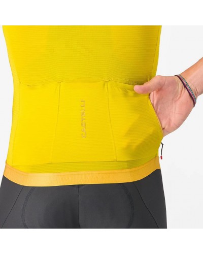 Castelli Espresso 2 Men's Short Sleeve Cycling Jersey, Mango Mojito