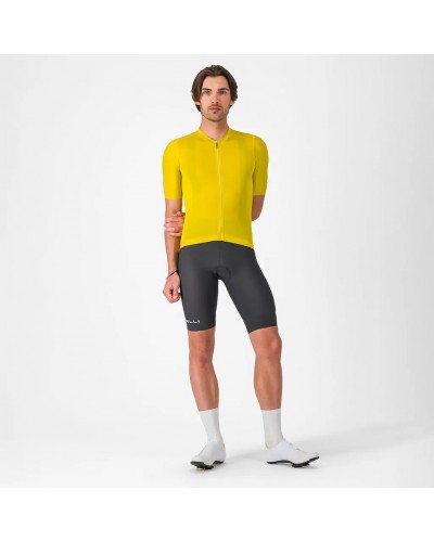 Castelli Espresso 2 Maglia Maniche Corte Full Zip Uomo, Mango Mojito