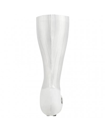 Castelli Fast Feet 4 TT Rosso Corsa Cycling Shoecover, White