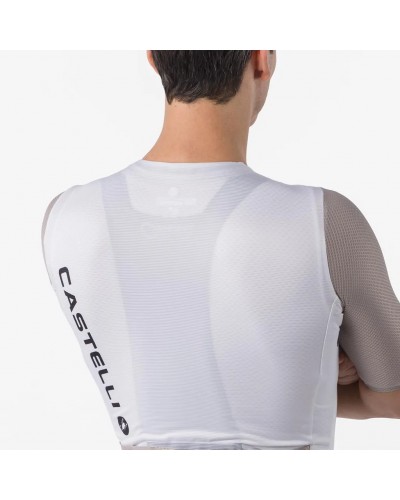 Castelli Corretto Men's Full Zip Short Sleeve Cycling Jersey, Ivory/Clay/Black