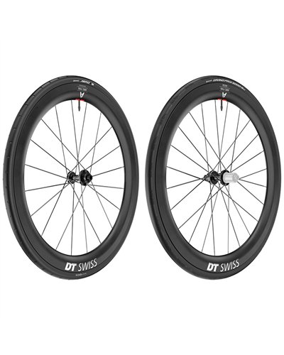 DT Swiss ARC 1100 DICUT DB 55 WTS Center Lock - Coppia Ruote (Wheel Tire System)