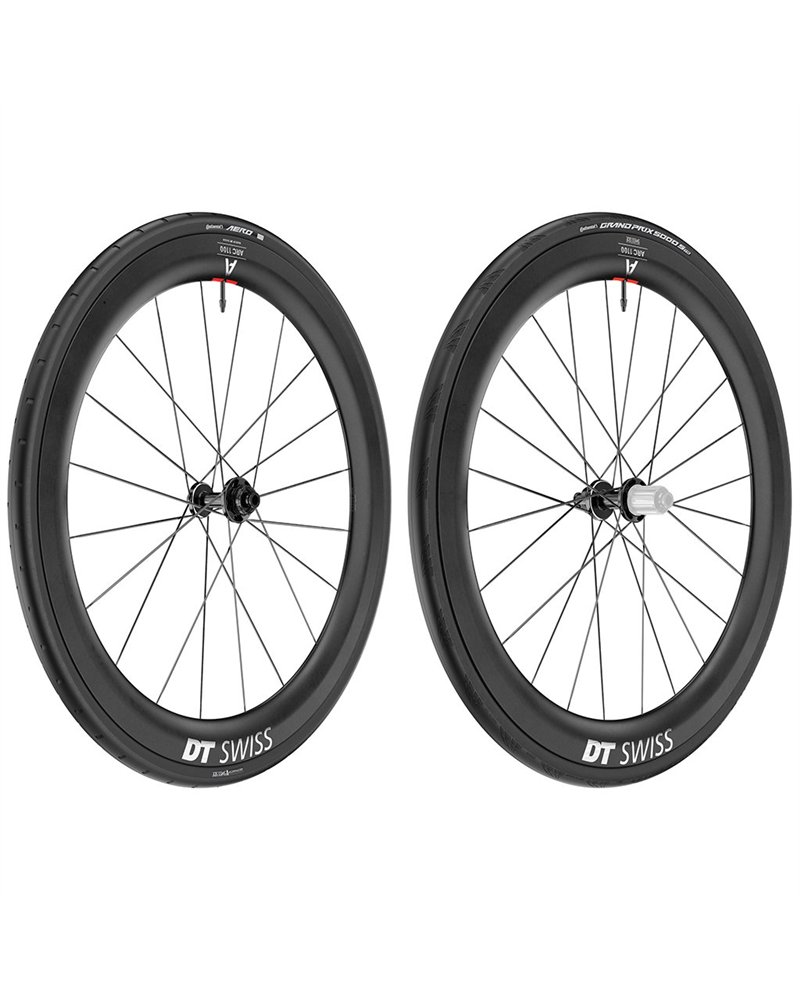 DT Swiss ARC 1100 DICUT DB 55 WTS Center Lock - Wheelset (Wheel Tire System)
