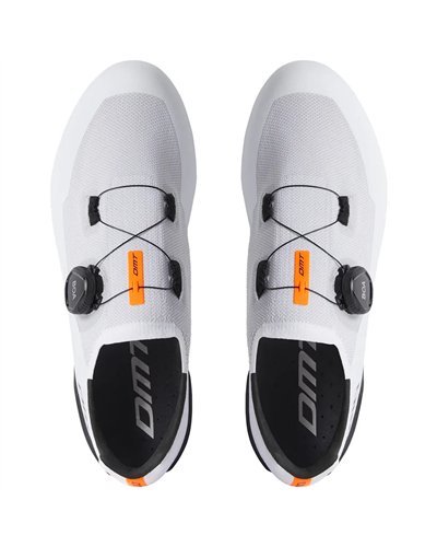 DMT KR30 Scarpe Strada Uomo, Bianco/Nero