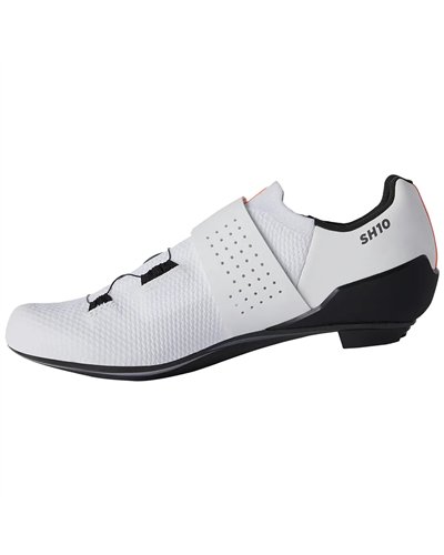 DMT SH10 Men's Road Cycling Shoes, White/Black
