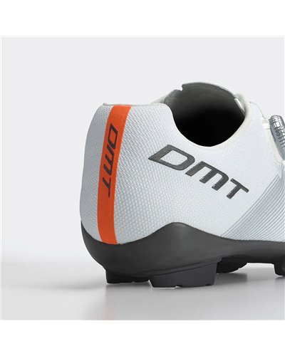 DMT KM0 Scarpe MTB XC/Marathon Uomo, Bianco/Argento