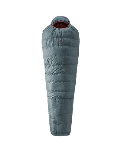 Deuter Astro Pro 400 SL RDS Saccoletto in Piuma Regular - Sinistro, Teal/Redwood