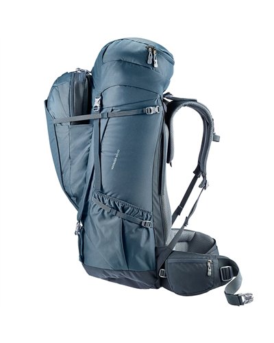 Deuter Voyager 65+10 Travel Backpack, Atlantic/Ink