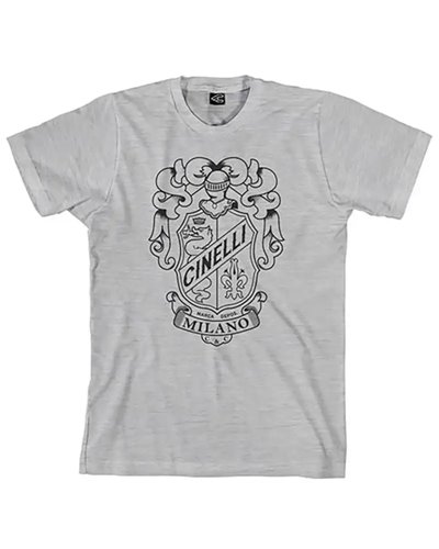 Cinelli Crest T-Shirt, Grey