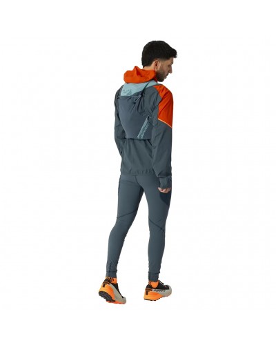 Dynafit Alpine 15 Trail Running Vest, Smoke Blue/Cinder (2 500 ml Soft Flask Included)