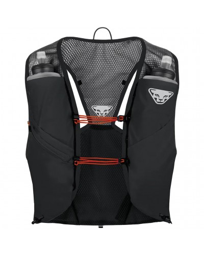 Dynafit Sky 4 Zaino Gilet Trail Running, Black Out (2 Borracce Comprimibili da 500 ml Incluse)
