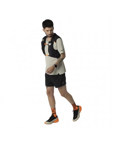 Dynafit Sky 4 Zaino Gilet Trail Running, Black Out (2 Borracce Comprimibili da 500 ml Incluse)
