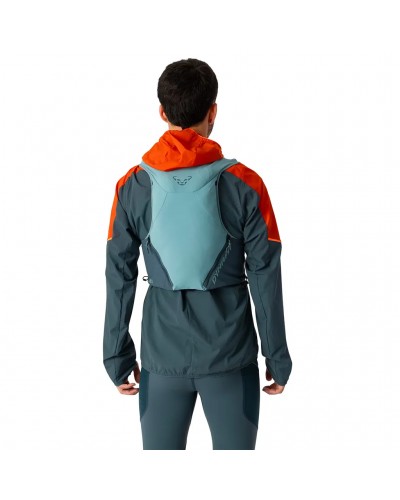 Dynafit Alpine 8 Trail Running Vest, Smoke Blue/Cinder (2 500 ml Soft Flask Included)