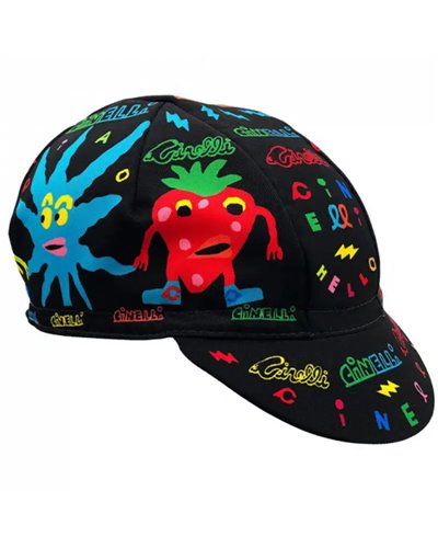 Cinelli Sammy Binkov Best Friends Cappellino Ciclismo (Taglia Unica)