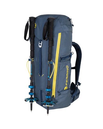 Ferrino Summit 48+5 Mountaineering Backpack, Blue