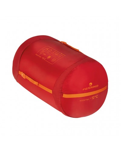 Ferrino Nightec 800 -12° C Regular Sleeping Bag, Red