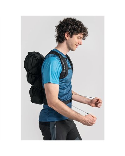 Ferrino Fastdry 20 Hydratation Compatible Fast Hiking Backpack, Black