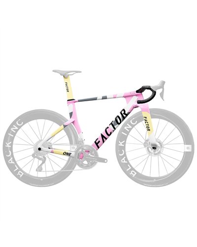 Factor Kit Telaio ONE - Movimento Centrale CeramicSpeed, Blush MY26