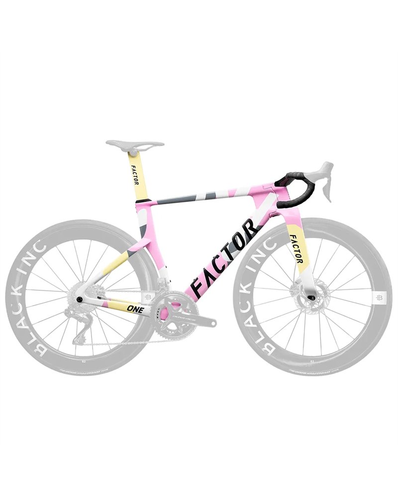Factor Kit Telaio ONE - Movimento Centrale CeramicSpeed, Blush MY26