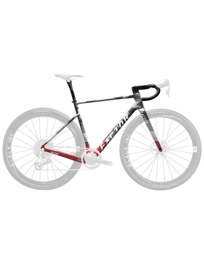 Factor Aluto Frameset, Quattro Grey MY26