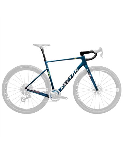 Factor Aluto Frameset, Raptor Blue MY26