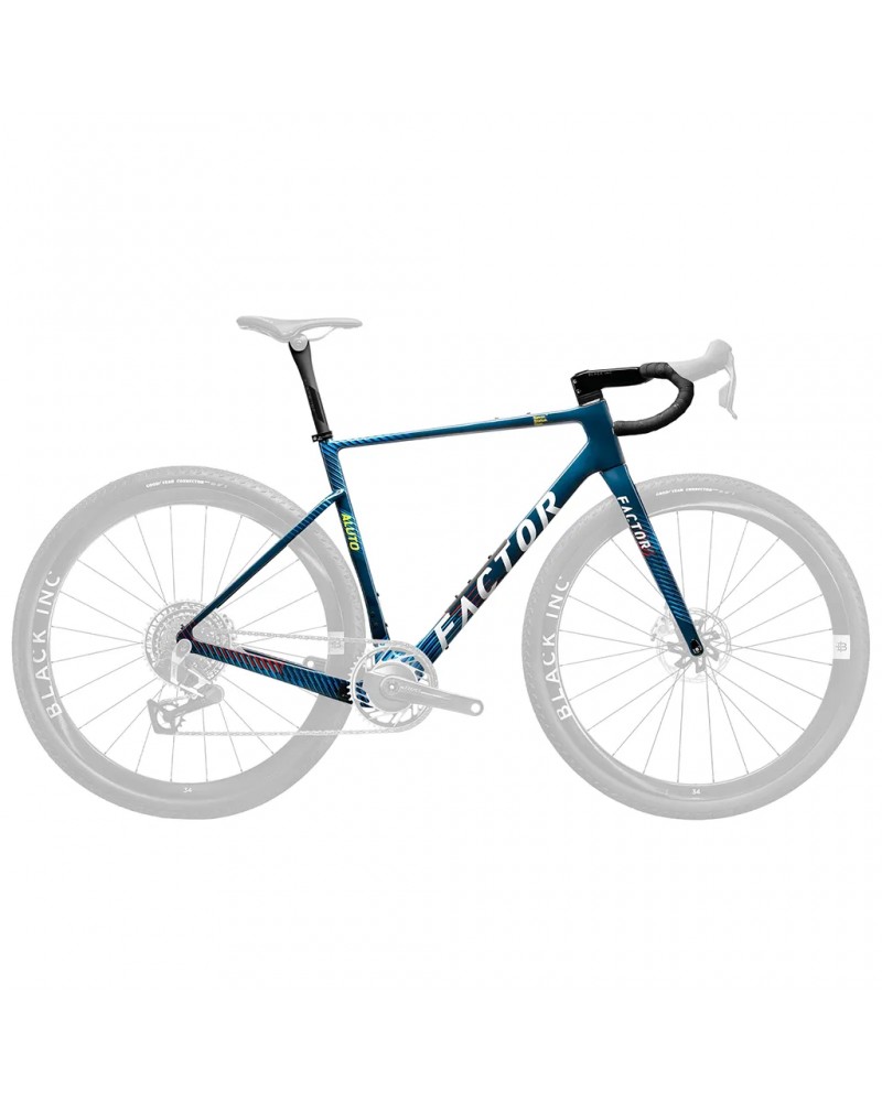 Factor Aluto Frameset, Raptor Blue MY26