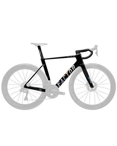 Factor Kit Telaio Ostro VAM - Movimento Centrale CeramicSpeed, Gloss Chrome MY26